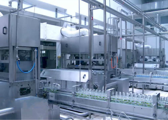 چین بطری شیشه ای خط تولید لبنیات، کارخانه تولید شیر تجهیزات طول عمر خدمات تامین کننده